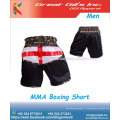 SHORT DE BOXE SUR MESURE IMPRIMÉ DRAPEAU HOMME KICK BOXING SHORT